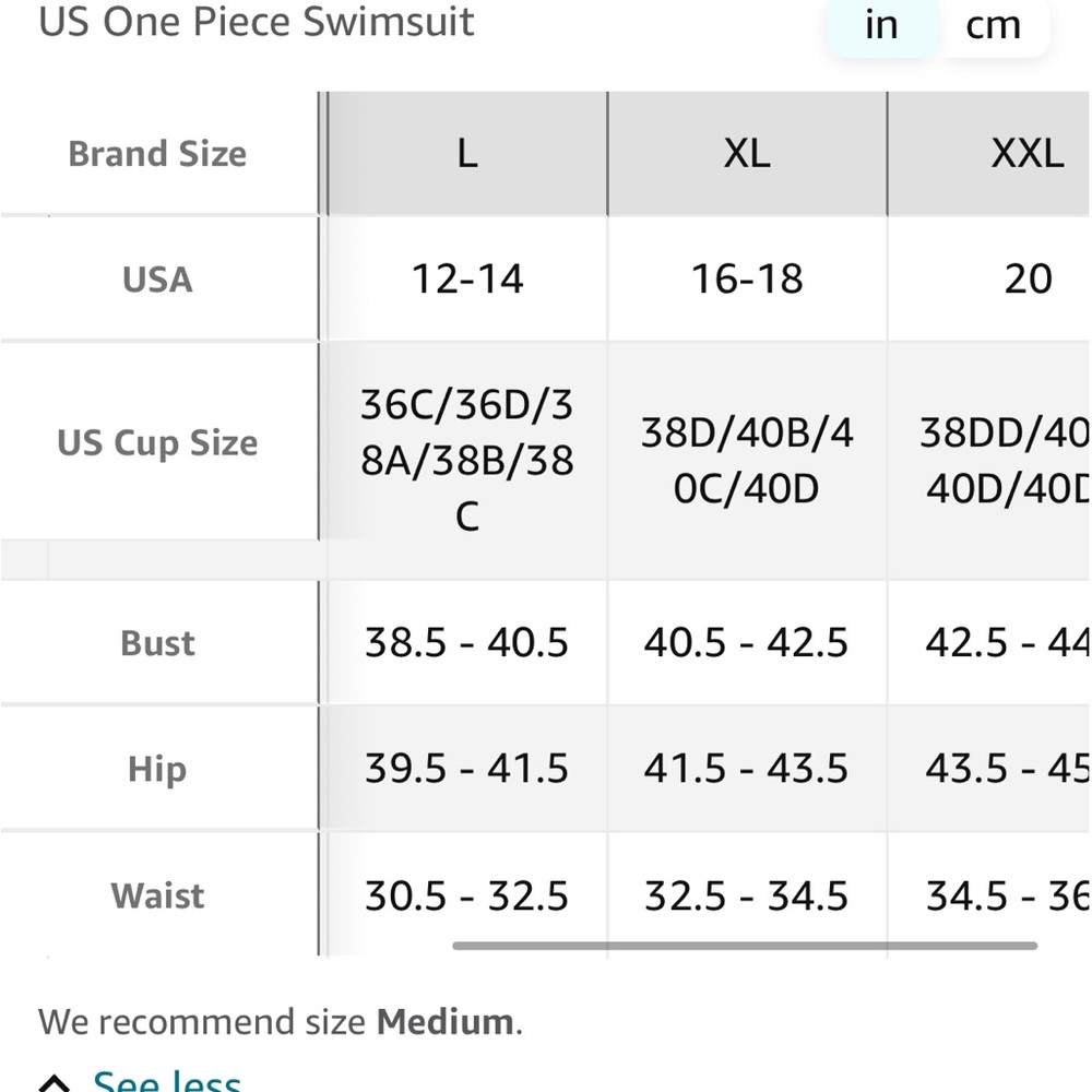 Nwt Cupshe One Piece Swimsuit Mauve Size Large - image 6